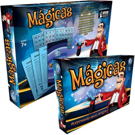 Jogo de magica infantil iniciantes com cartas pais e filhos - Jogos de  Cartas - Magazine Luiza