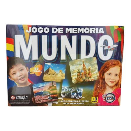 Jogo da Memória Turminha da Graça - Jogos de Memória e Conhecimento -  Magazine Luiza