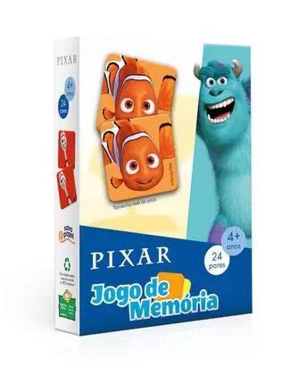 Imagem de Jogo de memória desenhos pixar 24 pares 4+