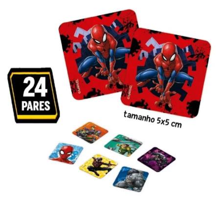 Kit Dois Jogos para Crianças Jogo da Memoria Homem Aranha e Aprendendo  Inglês Toyster, Brinquedo para Bebês Usado 92376067