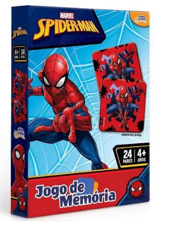 Kit Dois Jogos para Crianças Jogo da Memoria Homem Aranha e Aprendendo  Inglês Toyster, Brinquedo para Bebês Usado 92376067