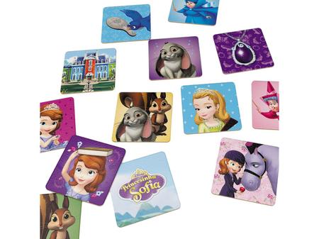 Princesinha Sofia Prato + Jogo da Memória Cartonado Disney -  Gedex/Allseasons - Jogos de Memória e Conhecimento - Magazine Luiza