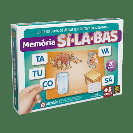 Jogo de Memória Sílabas