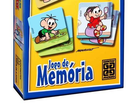 Jogo da Memória Turma da Mônica 24 Peças - Xalingo - Jogos de Memória e  Conhecimento - Magazine Luiza