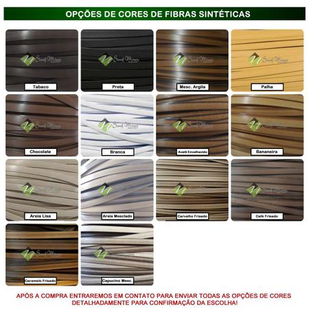 Conjunto de mesa com 4 cadeiras para varanda jardim e piscina - Sarah  Móveis em Promoção na Americanas