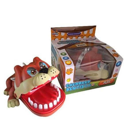 Cachorro Dentista Jogo Infantil de Apertar os dentes - Cim Toys - Outros  Jogos - Magazine Luiza