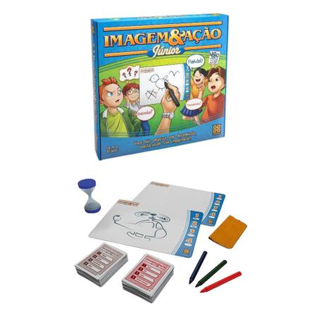 JOGO DE TABULEIRO MESA ORIGINAL IMAGEM & ACAO JUNIOR GROW