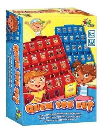 Jogo Quem Sou Eu Cara A Criança Infantil Brinquedo Jogos De Mesa e