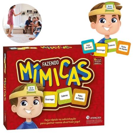 Kit Jogos Caiu Perdeu + Mímica Estratégia Raciocínio Presente Interativo -  Pais & Filhos - Brinquedos de Estratégia - Magazine Luiza