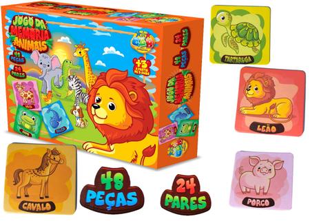 Crianças Puzzle Ímã Puzzle Leão Puzzle Para Crianças Puzzle de 3 Jo