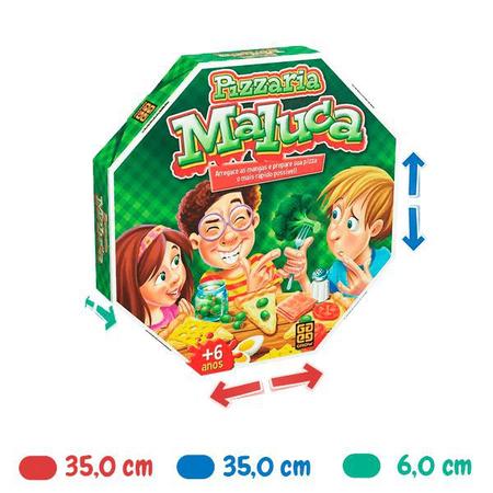 Jogo De Mesa Pizzaria Maluca Grow