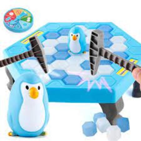 Jogo do Pinguim Numa Fria Quebra Gelo Com Picaretas Martelinho Bloquinhos  Jogos de Mesa Tabuleiro Brinquedo Infantil para criança