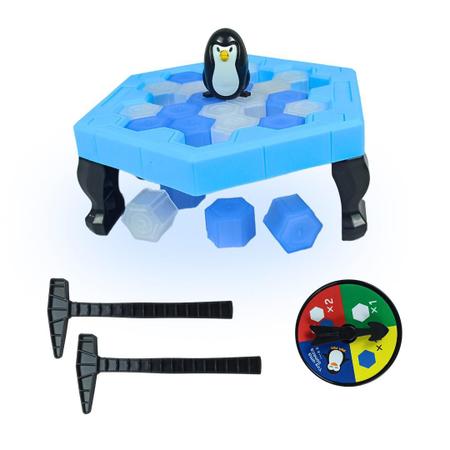 Jogo Pinguim Quebra Gelo Numa Fria Tamanho Grande Jogos De Mesa