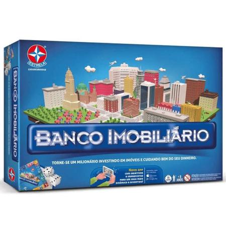 Jogo De Mesa Tabuleiro Banco Imobiliário Original Estrela - Jogos de  Tabuleiro - Magazine Luiza