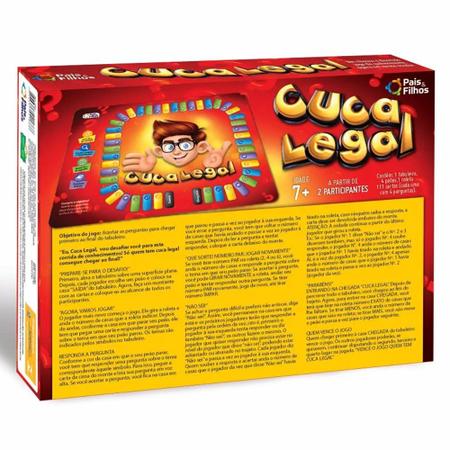 Jogo Cuca Legal Junior Super Jogos Divertido Pais & Filhos - Jogos de  Tabuleiro - Magazine Luiza
