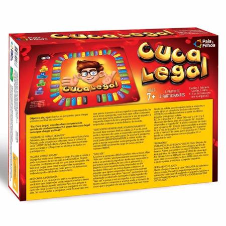 Kit 2 Jogos De Tabuleiro Infantil Cuca Legal Top E Mimica