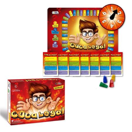 Jogo Cuca Legal Junior Super Jogos Divertido Pais & Filhos - Jogos de  Tabuleiro - Magazine Luiza