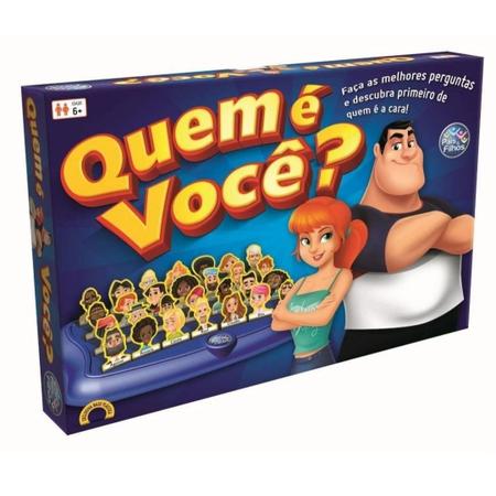 Jogo Quem É Você 28 Carinhas Cara A Cara Divertido Brinquedo - pais e  filhos - Outros Jogos - Magazine Luiza