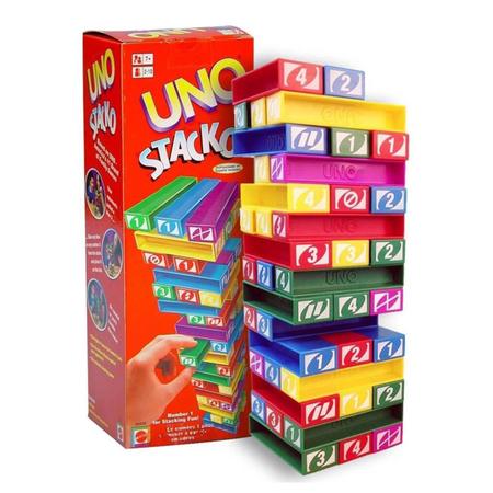 Como jogar UNO STACKO - O jogo de UNO misturado com o jogo JENGA