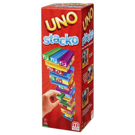 Jogo de Mesa Uno Stacko Mattel 43535 - Loja de Brinquedos