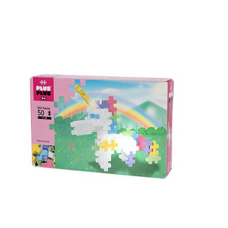 Imagem de Jogo de Montar - Big Pastel Peças Maiores 50 peças Unicorn - 3227 - Plusplus