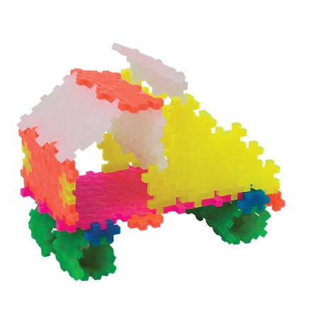 Imagem de Jogo de Montar - Mini Neon 220 peças - 3 em 1 - 3711 - Plusplus