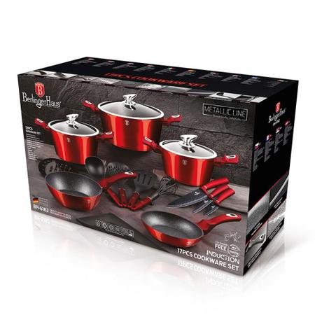 Utensílios De Cozinha Grade Grade Infinita, Conjunto De Panelas De Alumínio  Forjado, Com Fundo De Indução 360, Pires 28cm E Facas - Panelas - AliExpress