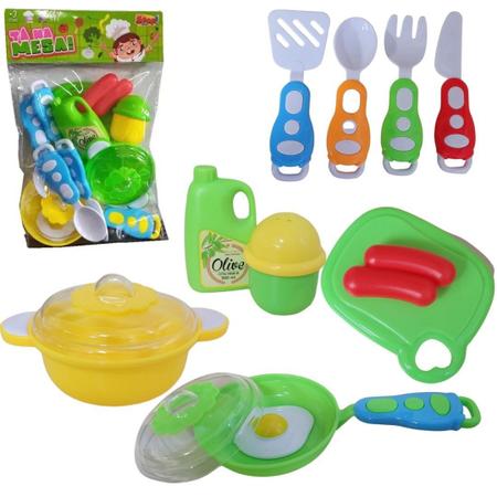 Jogo De Panelinhas Kit Cozinha Infantil Masterchef Comidinha - Zoop Toys  Presente - Panelinha de Brinquedo - Magazine Luiza