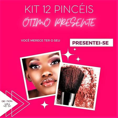 Jogo de Pincéis de Maquiagem Completo 12Pçs Compacto Durável - My Girl -  Pincéis de Maquiagem - Magazine Luiza