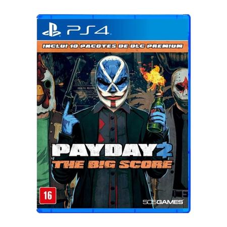 Imagem de Jogo de PS4 Payday 2 The Big Score Mídia Física