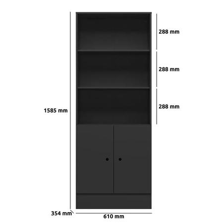 Imagem de Jogo de Quarto Gamer com Mesa para Computador e Estante Livreiro