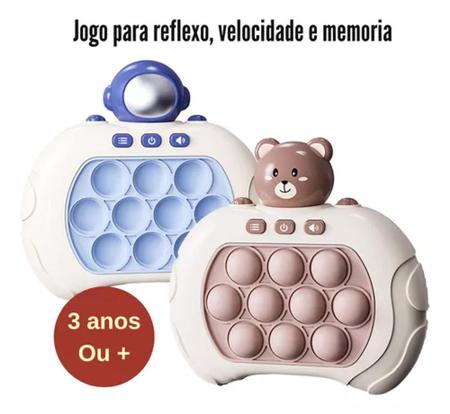 Jogo De Reflexo, Memória E Agilidade Speed Pass Game Machine - Fun Games -  Dados - Magazine Luiza