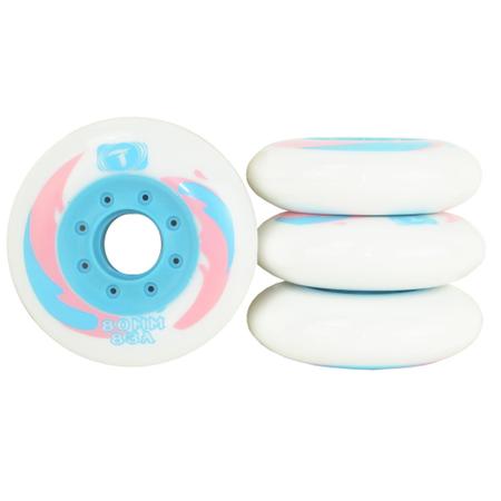 Jogo de Rodas Freestyle Traxart Revolt 80mm/83a Branco DW-264