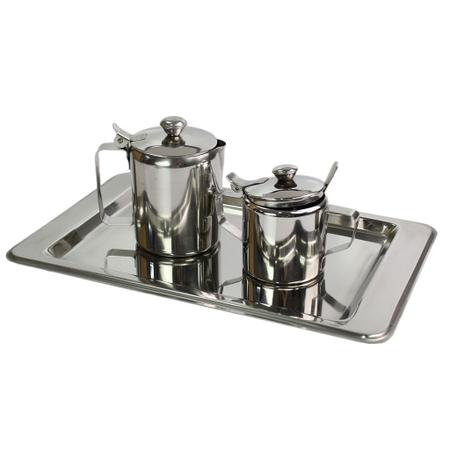 Conjunto De Inox Para Chá E Café Alta Qualidade em Promoção na