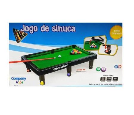 Jogo de Sinuca p/ crianças- Company kids - Mesa de Sinuca - Magazine Luiza