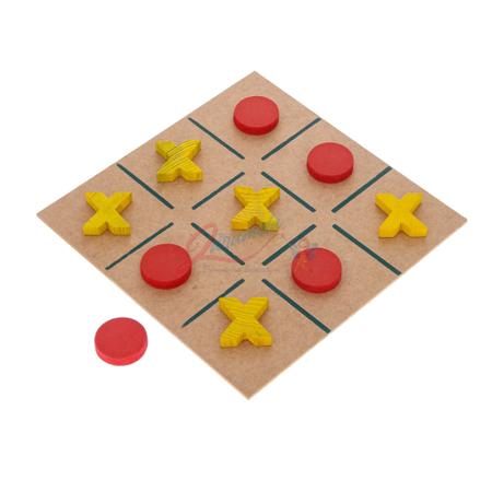 Tabuleiro Jogos 5x1 Dama Jogo Da Velha Ludo Trilha Xadrez