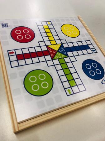 Jogo Educativo Dama Trilha Jogo da Velha Dominó Ludo 5 Em 1 - Carlu - Jogo  de Dominó, Dama e Xadrez - Magazine Luiza