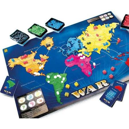 Jogo War Edição Especial o Jogo da Estratégia de Tabuleiro - Kiko Brinquedos