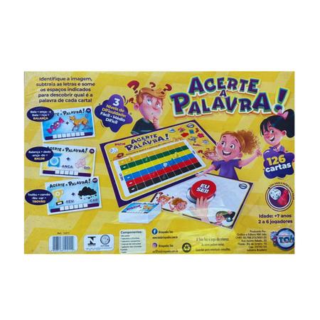 Jogo De Tabuleiro Adivinhe O Desenho 945 Palavras - Toia 12189 - Jogos de  Tabuleiro - Magazine Luiza