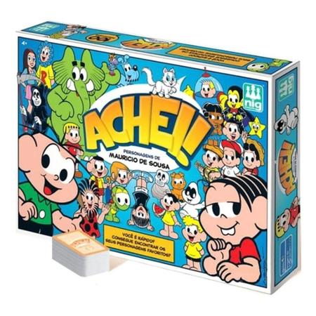 Jogo Divertido P/ Crianças Achei 100 Figuras - Nig - Nig Brinquedos - Jogos  de Tabuleiro - Magazine Luiza