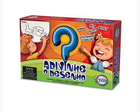 Brinquedos Toia Jogo Adivinha o Desenho Tóia - 12163