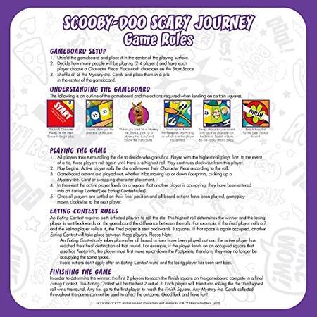 Imagem de Jogo de tabuleiro AQUARIUS Scooby-Doo Journey - Diversão para crianças e adultos - Mercadoria e colecionáveis Scooby-Doo oficialmente licenciados (97018), azul, branco, laranja