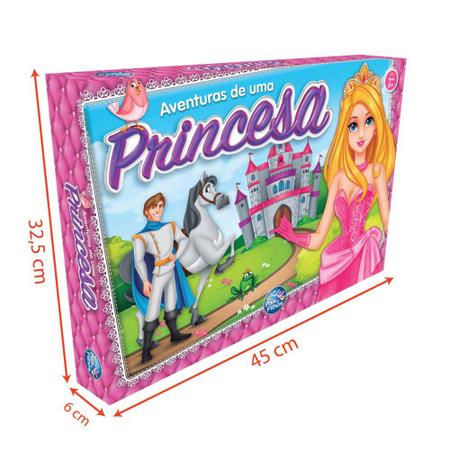 Jogo de Tabuleiro - Aventuras de Uma Princesa - Pais e Filhos