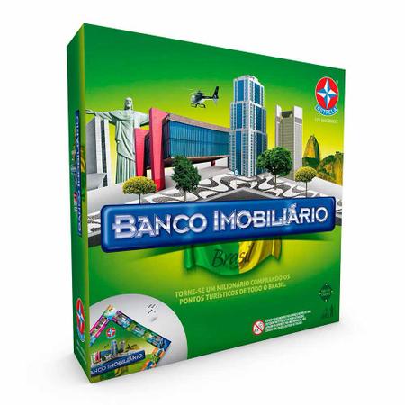 Jogo Banco Imobiliário - Tabuleiro Estrela - Jogos de Tabuleiro - Magazine  Luiza