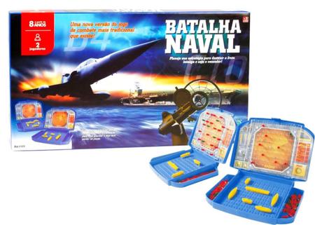 Jogo de tabuleiro de tiro de navio de guerra da Marinha Brinquedos 2  jogadores Batalha de