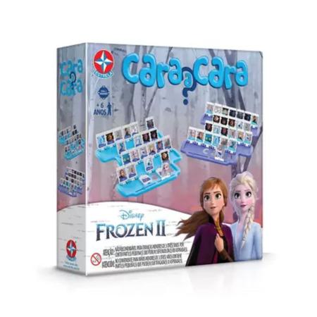 Jogo de Tabuleiro Cara a Cara Frozen II Disney 1602900163 Jogos de