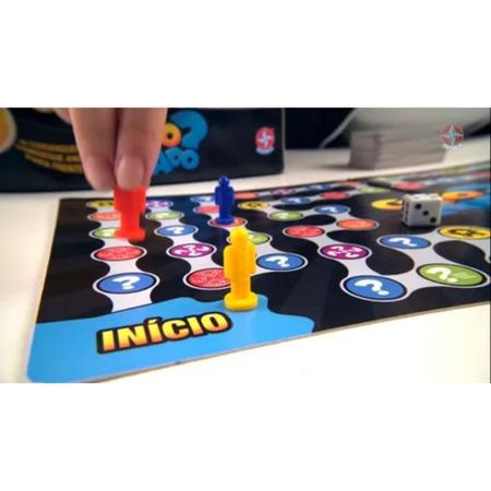 Jogo infantil tabuleiro eu sei 180 cartas com acessorios meninos E meninas  em Promoção na Americanas