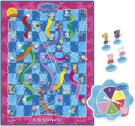 Peppa Pig Jogo de Tabuleiro Chutes And Ladders F2927 Hasbro - Pikoka  Brinquedos - Muito mais que diversão!