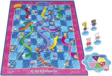 Hasbro Gaming Jogo de Tabuleiro Chutes and Ladders: Peppa Pig, para  Crianças a Partir dos 3 Anos - F2927 -, Cores diversas