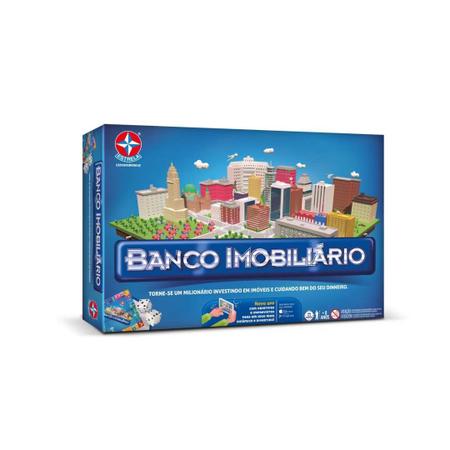 Banco Imobiliario O Jogo De Tabuleiro Tradicional - toys - Jogos de  Tabuleiro - Magazine Luiza